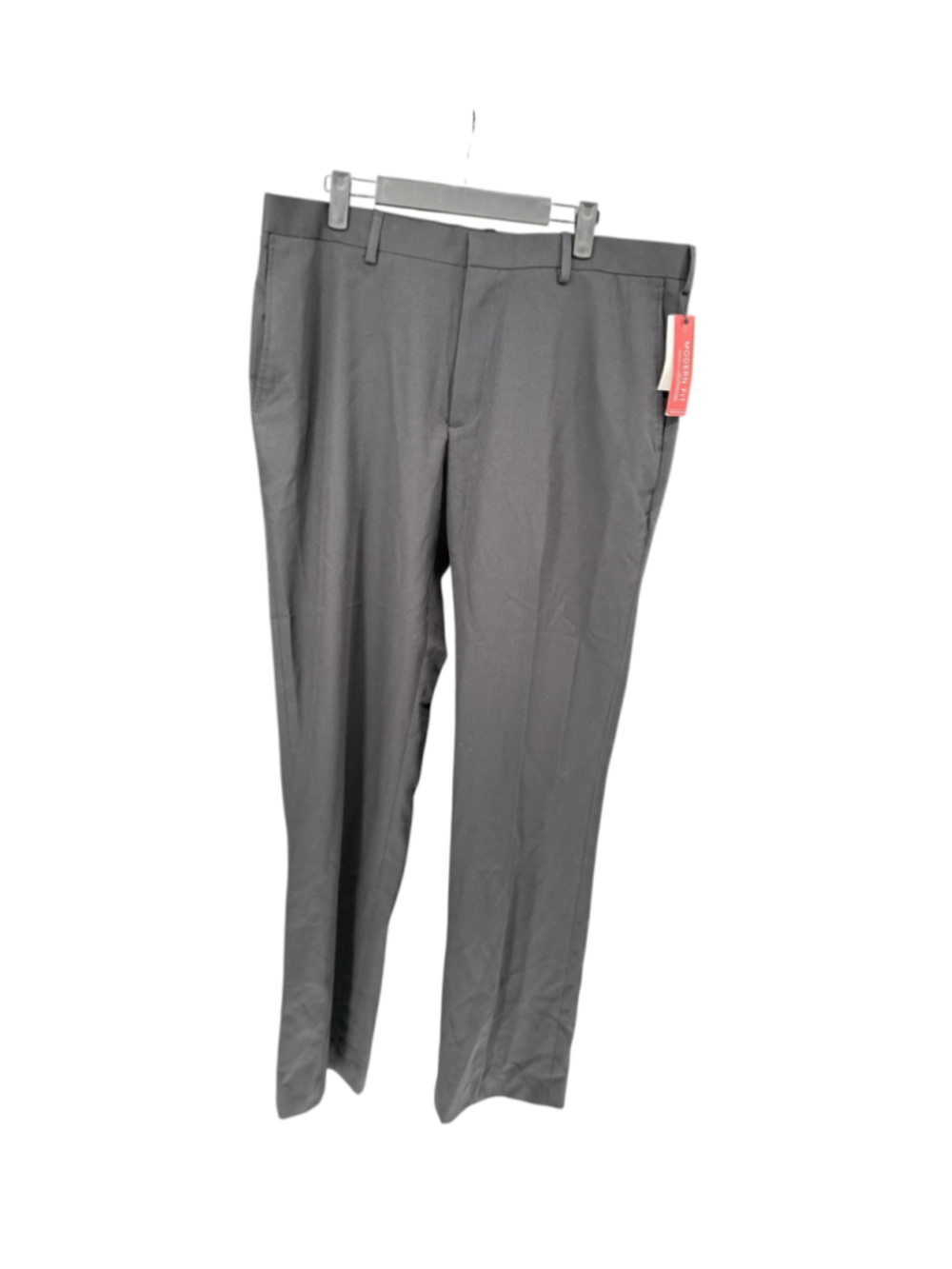 Men's Perry Ellis Portfolio Dress Pants Black Size 36x32 Modern Fit